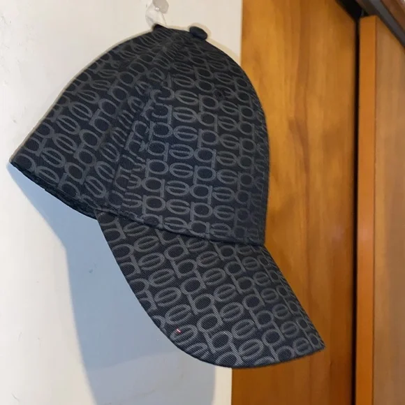 ♣️🩶♣️NWT BEBE All OverLogo 💯% Cotton Hat - Picture 14 of 16